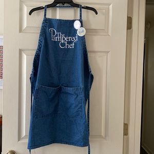 Pampered Chef Denim Apron